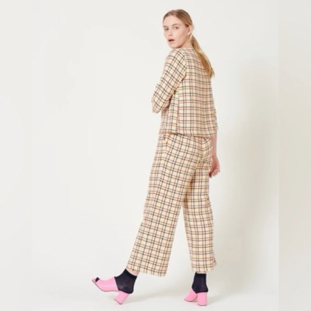 Ace & Jig Polly Pant in Jasper Plaid - Picture 4 of 9